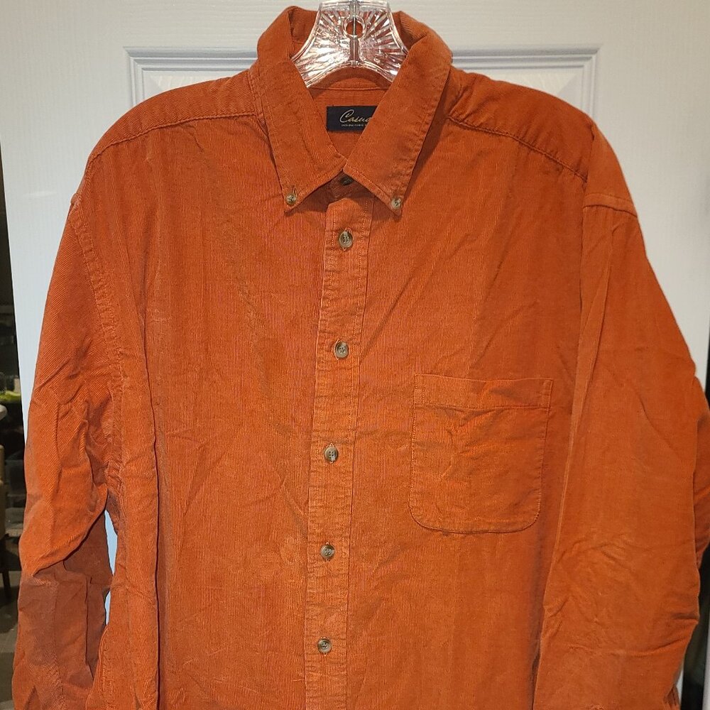 Vintage Casuals Orange Shirt